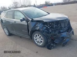 2023 Chevrolet Equinox LT z VIN 3GNAXUEG7PS170928, wystawiony jako IAAI lot #41609583 z przebiegiem 47 151 mil mil oraz . Historia ofert i sprzedaży dostępna na DreamBid. Obrazek 1.