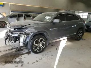 2020 Volkswagen Atlas SEL Premium z VIN 1V2NE2CA4LC217382, wystawiony jako Copart lot #42964185 z przebiegiem 110 216 mil mil oraz Szkoda całkowita • Salvage title. Historia ofert i sprzedaży dostępna na DreamBid. Obrazek 1.