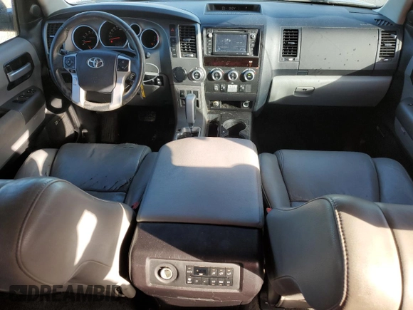 2014 Toyota Sequoia Limited with VIN 5TDKY5G19ES055130, listed as a Copart auction lot 42318155 with 129,880 mi miles and Salvage Title. Bid and sale history available at carsss.com. Image 8.