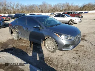 2018 Hyundai Accent SEL with VIN 3KPC24A32JE007242, listed as a Copart auction lot 37953434 with 106,653 mi miles. Bid and sale history available at carsss.com. Image 4.