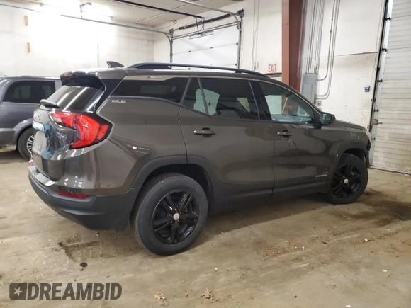 2019 GMC Terrain SLE with VIN 3GKALMEV1KL230485, listed as a Copart auction lot 50218475 with 119,698 mi miles and Salvage Title. Bid and sale history available at carsss.com. Image 3.