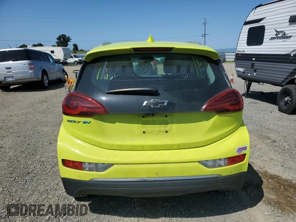 2019 Chevrolet Bolt EV Premier with VIN 1G1FZ6S02K4110388, listed as a Copart auction lot 52426095 with 65,913 mi miles and Salvage title. Bid and sale history available at DreamBid. Image 6.