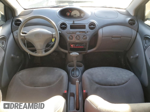 2000 Toyota ECHO with VIN JTDAT1230Y0089220, listed as a Copart auction lot 43000535 with 213,857 mi miles and Salvage Title. Bid and sale history available at DreamBid. Image 8.