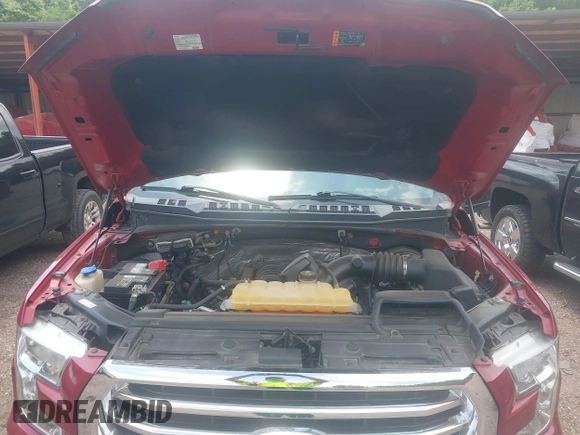 2017 Ford F-150 XL with VIN 1FTEW1CF0HFA69547, listed as a IAAI auction lot 42223731 with 48,533 mi miles and . Bid and sale history available at DreamBid. Image 10.