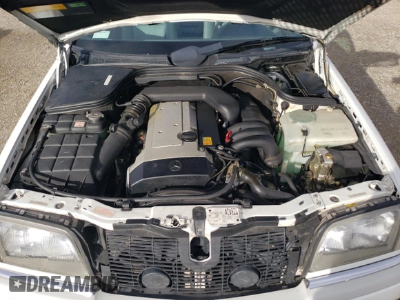 1995 Mercedes-Benz C with VIN WDBHA28E1SF151911, listed as a Copart auction lot 76814424 with 128,184 mi miles and Clean Title. Bid and sale history available at carsss.com. Image 11.