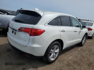 2015 Acura RDX Tech Pkg with VIN 5J8TB4H54FL008173, listed as a Copart auction lot 51183155 with 104,142 mi miles and Salvage Title. Bid and sale history available at carsss.com. Image 3.
