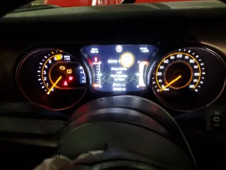 2019 Jeep Wrangler Unlimited Sport S with VIN 1C4HJXDN3KW683245, listed as a Copart auction lot 45749265 with 44,152 mi miles and Salvage Title. Bid and sale history available at carsss.com. Image 9.