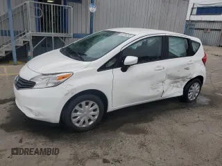 2016 Nissan Note S с VIN 3N1CE2CP7GL385981, выставлен на аукционе Copart как лот 60308255 с пробегом 105 491 миль миль и Чистый • Clean title. История ставок и продаж доступна на DreamBid. Изображение 1.
