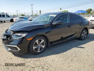 2020 Honda Civic LX with VIN 19XFC2F62LE216887, listed as a Copart auction lot 60361465 with 17,190 mi miles and Salvage title. Bid and sale history available at DreamBid. Image 1.