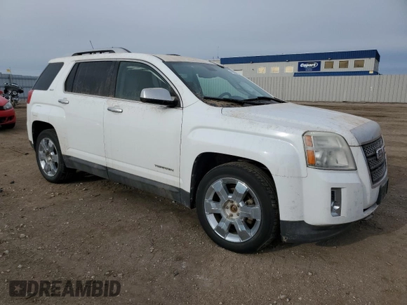 2011 GMC Terrain SLT-2 with VIN 2CTFLXE50B6213303, listed as a Copart auction lot 49909215 with 171,678 mi miles and Salvage Title. Bid and sale history available at carsss.com. Image 4.
