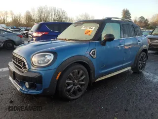 2017 MINI Countryman Cooper S with VIN WMZYT5C38H3D81526, listed as a Copart auction lot 86207454 with 0 mi miles and Salvage Title. Bid and sale history available at carsss.com. Image 1.