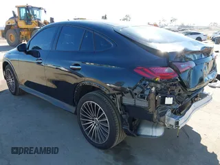 2024 Mercedes-Benz GLC with VIN W1NKJ4HB2RF174822, listed as a IAAI auction lot 41860152 with 7,305 mi miles. Bid and sale history available at carsss.com. Image 3.