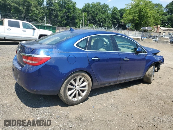 2014 Buick Verano with VIN 1G4PP5SK5E4124296, listed as a Copart auction lot 61274465 with 135,718 mi miles and Salvage title. Bid and sale history available at DreamBid. Image 3.