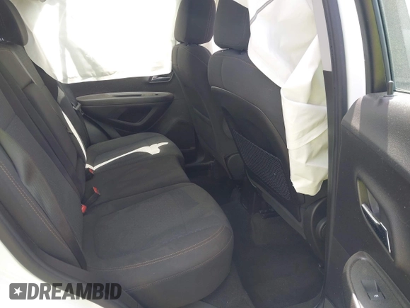 2020 Chevrolet Trax LS with VIN KL7CJNSB2LB065279, listed as a IAAI auction lot 41920404 with 53,608 mi miles. Bid and sale history available at carsss.com. Image 8.