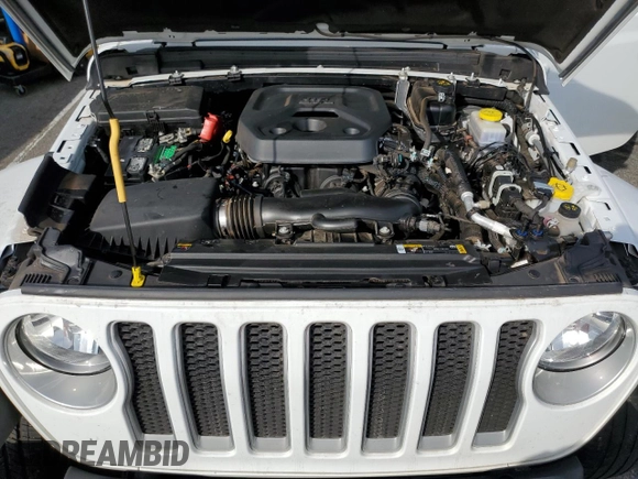 2023 Jeep Wrangler Sahara with VIN 1C4HJXEN7PW701607, listed as a Copart auction lot 43433985 with 13,376 mi miles and Clean Title. Bid and sale history available at carsss.com. Image 12.