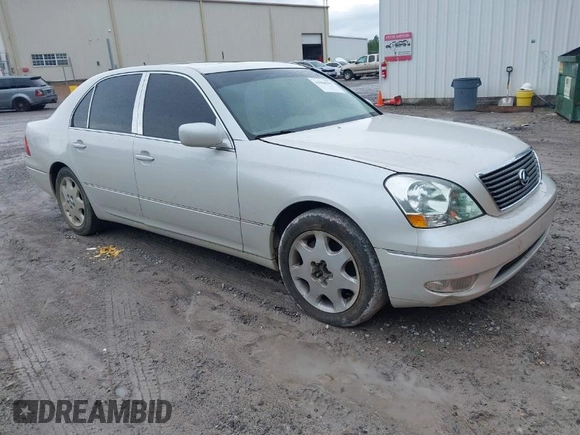 2003 Lexus LS 430 with VIN JTHBN30F530103966, listed as a IAAI auction lot 41964555 with 274,385 mi miles and . Bid and sale history available at DreamBid. Image 1.