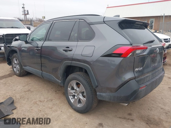 2024 Toyota RAV4 XLE with VIN 2T3P1RFV7RC401364, listed as a IAAI auction lot 41500119 with 33,710 mi miles and . Bid and sale history available at DreamBid. Image 3.