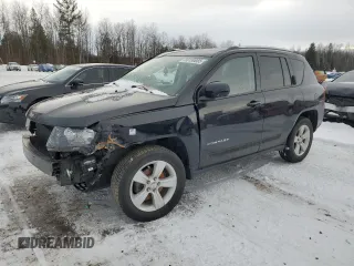 2016 Jeep Compass High Altitude with VIN 1C4NJDAB4GD557877, listed as a Copart auction lot 88100085 with 104,898 mi miles and Clean Title. Bid and sale history available at carsss.com. Image 1.