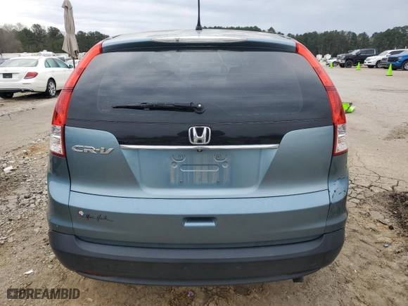 2014 Honda CR-V LX with VIN 2HKRM3H39EH505279, listed as a Copart auction lot 47621565 with 204,554 mi miles and Salvage Title. Bid and sale history available at carsss.com. Image 6.