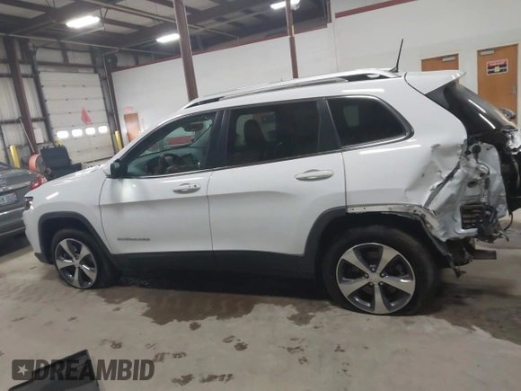 2019 Jeep Cherokee Limited with VIN 1C4PJMDN4KD291672, listed as a IAAI auction lot 41559091 with 47,109 mi miles and . Bid and sale history available at DreamBid. Image 14.
