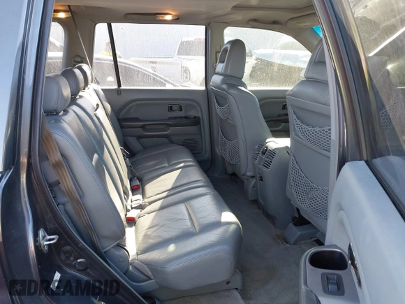 2005 Honda Pilot EX-L with VIN 2HKYF18545H505783, listed as a IAAI auction lot 41615185 with 154,417 mi miles. Bid and sale history available at carsss.com. Image 8.
