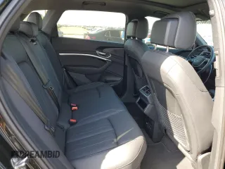 2022 Audi e-tron Premium Plus with VIN WA1LAAGE3NB009881, listed as a Copart auction lot 55096875 with 31,718 mi miles and Salvage title. Bid and sale history available at DreamBid. Image 11.