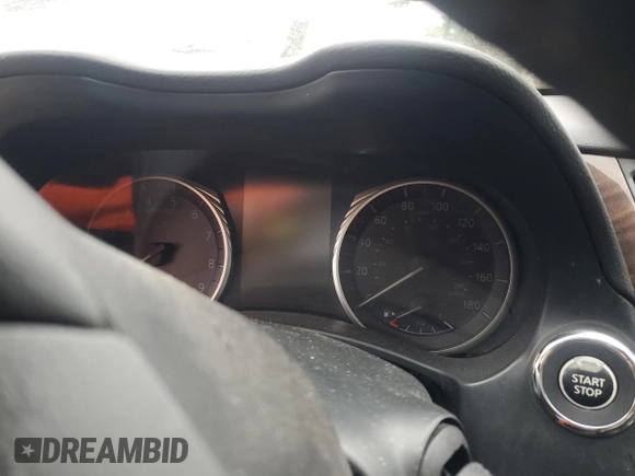 2014 Infiniti Q50 Hybrid Premium with VIN JN1AV7APXEM692295, listed as a Copart auction lot 54415395 with Not provided miles and Salvage title. Bid and sale history available at DreamBid. Image 9.