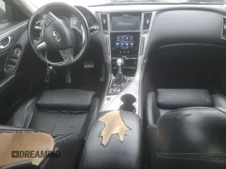 2014 Infiniti Q50 Hybrid Sport with VIN JN1AV7AP0EM691754, listed as a Copart auction lot 56005975 with 176,845 mi miles and Clean Title. Bid and sale history available at DreamBid. Image 8.