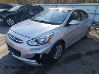 2016 Hyundai Accent SE with VIN KMHCT4AEXGU044270, listed as a Copart auction lot 75414473 with 67,215 mi miles. Bid and sale history available at carsss.com. Image 1.