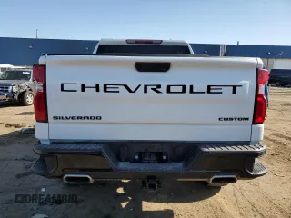2021 Chevrolet Silverado 1500 Custom Trail Boss with VIN 1GCPYCEF3MZ352934, listed as a Copart auction lot 48747415 with 56,017 mi miles and Salvage Title. Bid and sale history available at DreamBid. Image 6.