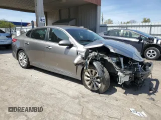 2018 Kia Optima LX with VIN 5XXGT4L31JG256909, listed as a Copart auction lot 54837355 with 87,900 mi miles and Clean title. Bid and sale history available at DreamBid. Image 4.