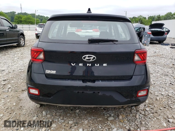 2020 Hyundai Venue SE with VIN KMHRB8A31LU043960, listed as a Copart auction lot 54603965 with 272,211 mi miles and Non repairable. Bid and sale history available at DreamBid. Image 6.
