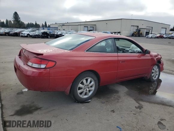 1999 Toyota Solara SE with VIN 2T1CG22P9XC224320, listed as a Copart auction lot 44603155 with 333,101 mi miles and Salvage Title. Bid and sale history available at DreamBid. Image 3.