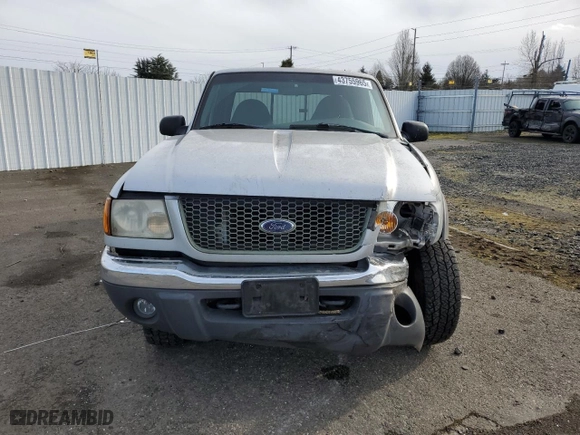 2001 Ford Ranger XL Fleet with VIN 1FTZR15U01TA03575, listed as a Copart auction lot 43755965 with 168,669 mi miles and Salvage Title. Bid and sale history available at carsss.com. Image 5.