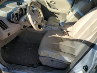 2006 Nissan Murano SL with VIN JN8AZ08T96W429494, listed as a Copart auction lot 73478544 with 0 mi miles and Salvage Title. Bid and sale history available at carsss.com. Image 7.