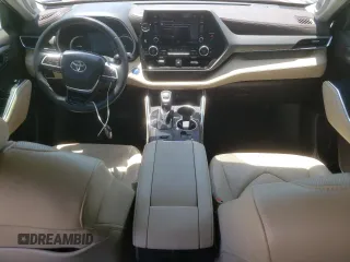 2022 Toyota Highlander Hybrid Limited with VIN 5TDXBRCH4NS542480, listed as a Copart auction lot 57946125 with 49,004 mi miles and Salvage title. Bid and sale history available at DreamBid. Image 8.