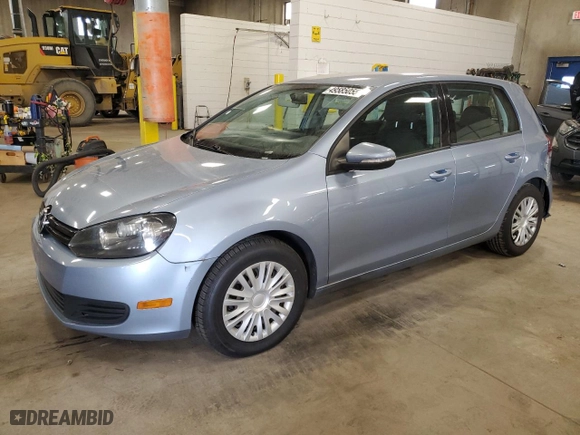 2011 Volkswagen Golf with VIN WVWDA7AJ0BW024216, listed as a Copart auction lot 49585055 with 145,451 mi miles and Salvage Title. Bid and sale history available at carsss.com. Image 1.