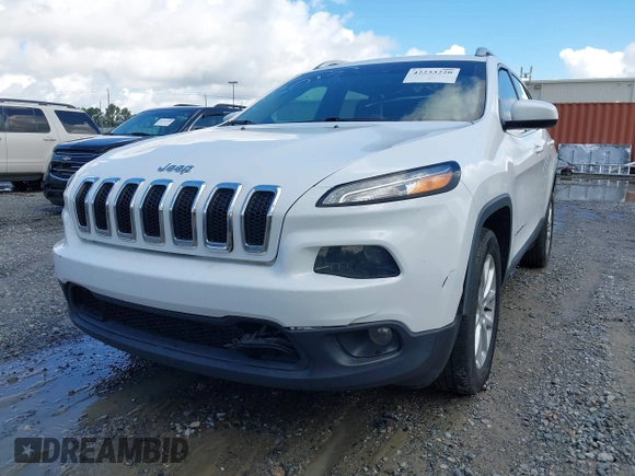 2018 Jeep Cherokee Latitude with VIN 1C4PJLCB1JD553390, listed as a IAAI auction lot 42233220 with 130,418 mi miles and . Bid and sale history available at DreamBid. Image 6.