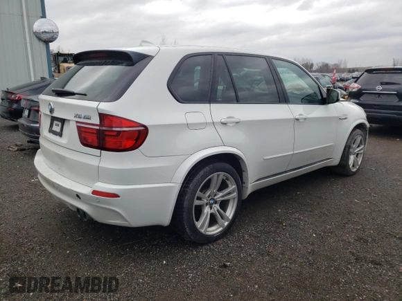 2013 BMW X5 M with VIN 5YMGY0C55D0C11533, listed as a Copart auction lot 85148774 with 53,538 mi miles and Salvage Title. Bid and sale history available at carsss.com. Image 3.