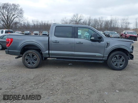 2023 Ford F-150 XL with VIN 1FTFW1ED2PFB98355, listed as a IAAI auction lot 42000505 with 14,777 mi miles and . Bid and sale history available at carsss.com. Image 13.