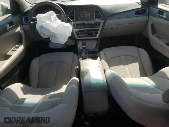 2017 Hyundai Sonata SE with VIN 5NPE24AF9HH464560, listed as a Copart auction lot 47408395 with 114,878 mi miles and Salvage Title. Bid and sale history available at DreamBid. Image 8.