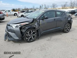 2018 Toyota C-HR XLE with VIN NMTKHMBX4JR044017, listed as a Copart auction lot 51096145 with 77,397 mi miles and Salvage Title. Bid and sale history available at DreamBid. Image 1.