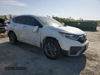 2020 Honda CR-V EX with VIN 2HKRW1H58LH416302, listed as a Copart auction lot 51919675 with 33,521 mi miles and Salvage Title. Bid and sale history available at carsss.com. Image 4.