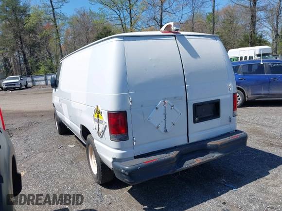 2010 Ford Econoline Cargo Commercial z VIN 1FTNE1EW1ADA91221, wystawiony jako IAAI lot #41306156 z przebiegiem 154 172 mil mil oraz . Historia ofert i sprzedaży dostępna na DreamBid. Obrazek 3.