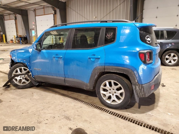 2015 Jeep Renegade Latitude with VIN ZACCJABT7FPC02151, listed as a Copart auction lot 46845525 with 72,669 mi miles and Salvage Title. Bid and sale history available at carsss.com. Image 2.