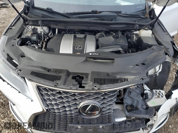 2020 Lexus RX 350 F Sport Performance with VIN 2T2YZMDA5LC223966, listed as a Copart auction lot 54944185 with 62,392 mi miles and Salvage title. Bid and sale history available at DreamBid. Image 12.