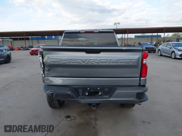 2020 Chevrolet Silverado 1500 Custom with VIN 3GCPWBEH0LG230256, listed as a IAAI auction lot 41883052 with 120,177 mi miles. Bid and sale history available at carsss.com. Image 16.