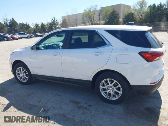 2023 Chevrolet Equinox LT with VIN 3GNAXTEG6PL250273, listed as a IAAI auction lot 41856123 with 7,900 mi miles and . Bid and sale history available at DreamBid. Image 14.