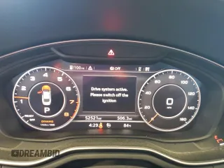 2018 Audi A5 Sportback Premium Plus with VIN WAUBNCF54JA129236, listed as a Copart auction lot 63977183 with 52,521 mi miles. Bid and sale history available at carsss.com. Image 9.