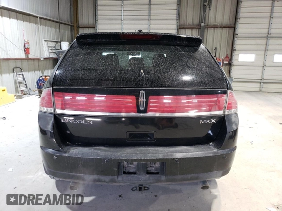 2007 Lincoln MKX with VIN 2LMDU68C17BJ11706, listed as a Copart auction lot 50026015 with 181,169 mi miles and Clean Title. Bid and sale history available at carsss.com. Image 6.